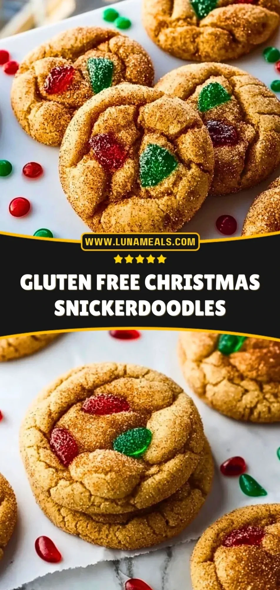 Gluten Free Christmas Snickerdoodles (3)