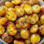 Crispy Oven Roasted Baby Potatoes