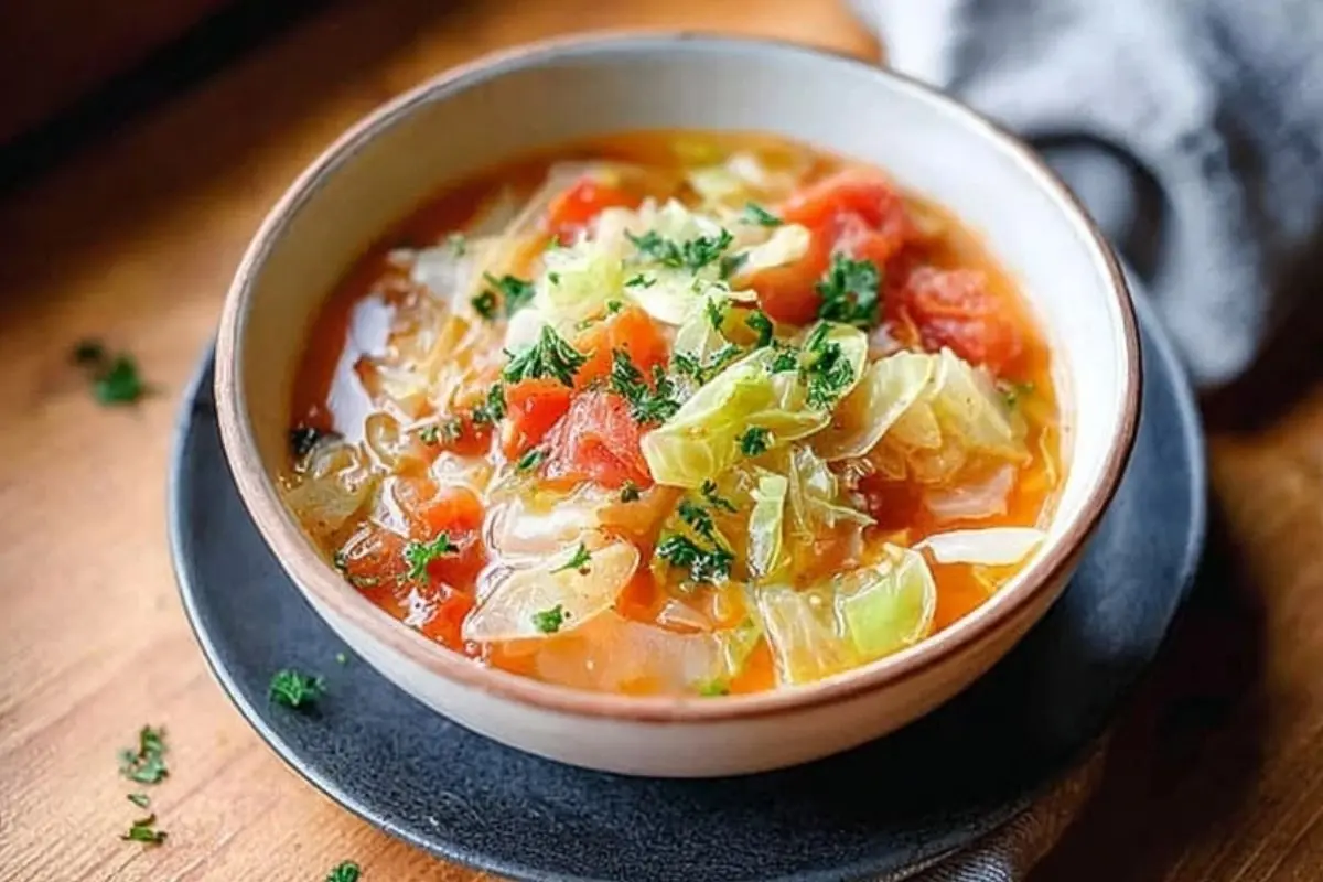 Healthy Fat-Burning Cabbage Soup