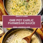 One Pot Garlic Parmesan Sauce (2)
