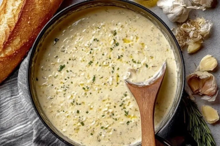 One Pot Garlic Parmesan Sauce