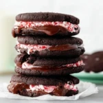 Chocolate Peppermint Sandwich Cookies