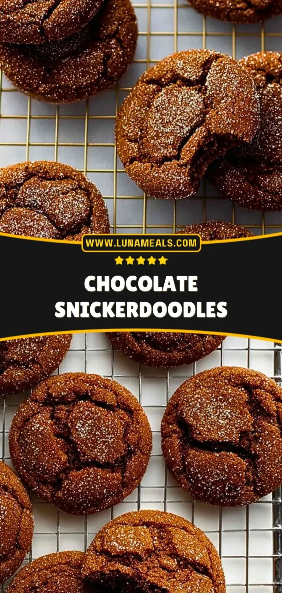Chocolate Snickerdoodles (3)
