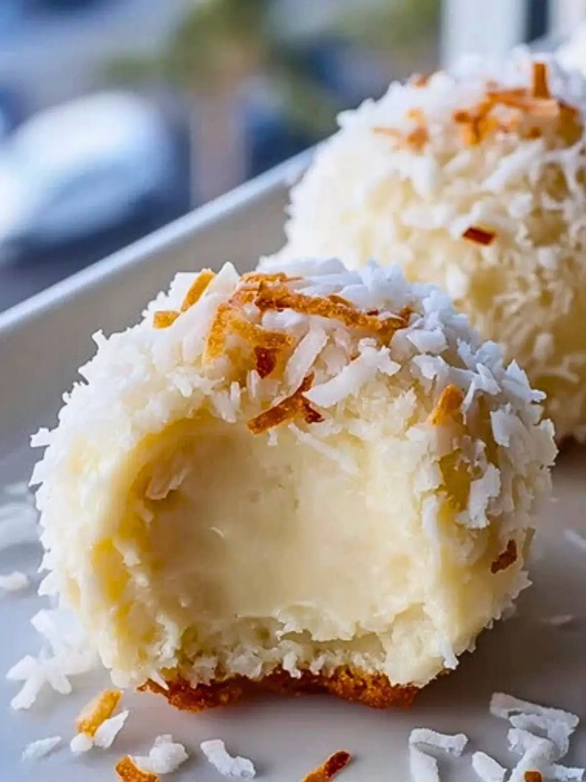 Coconut Snowball Cheesecake Bites (1)