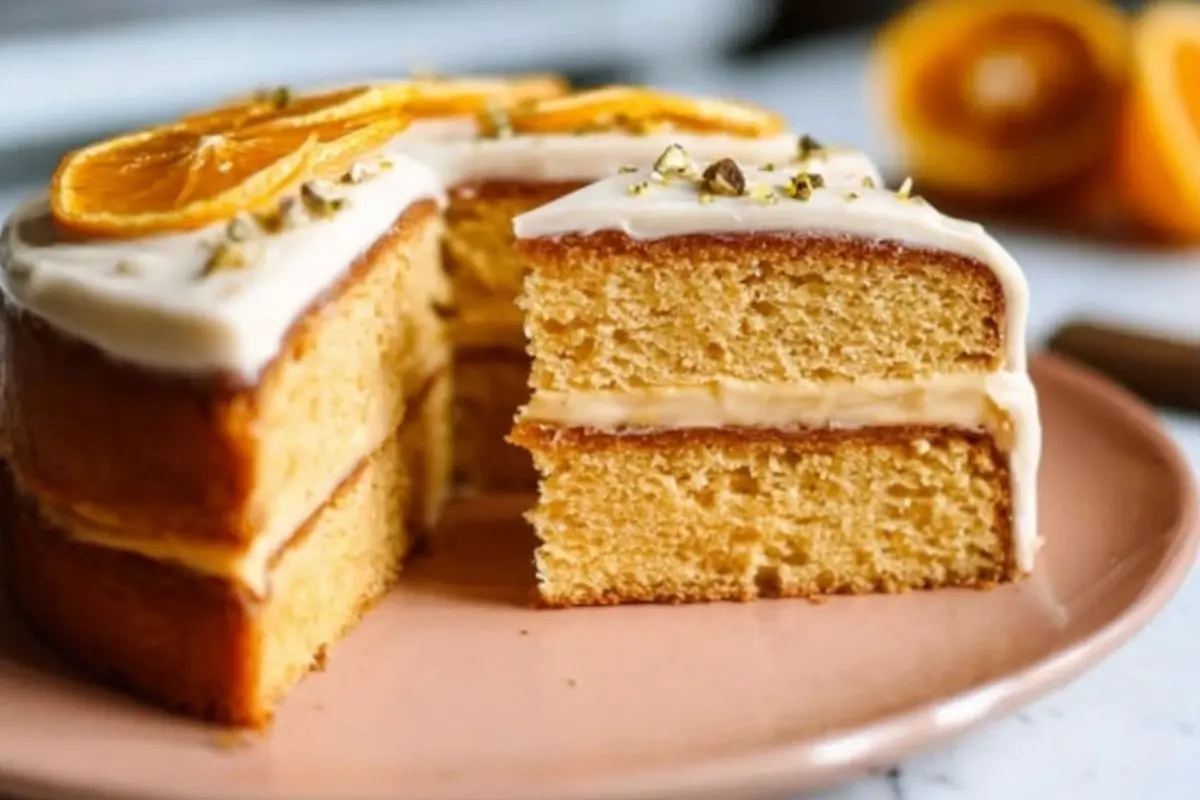 Orange Cardamom Cake