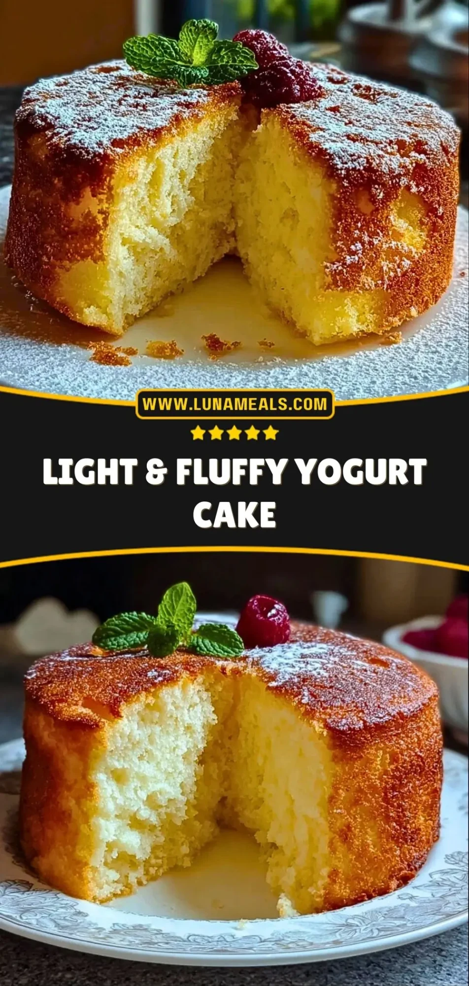 Light & Fluffy Yogurt Cake (3)