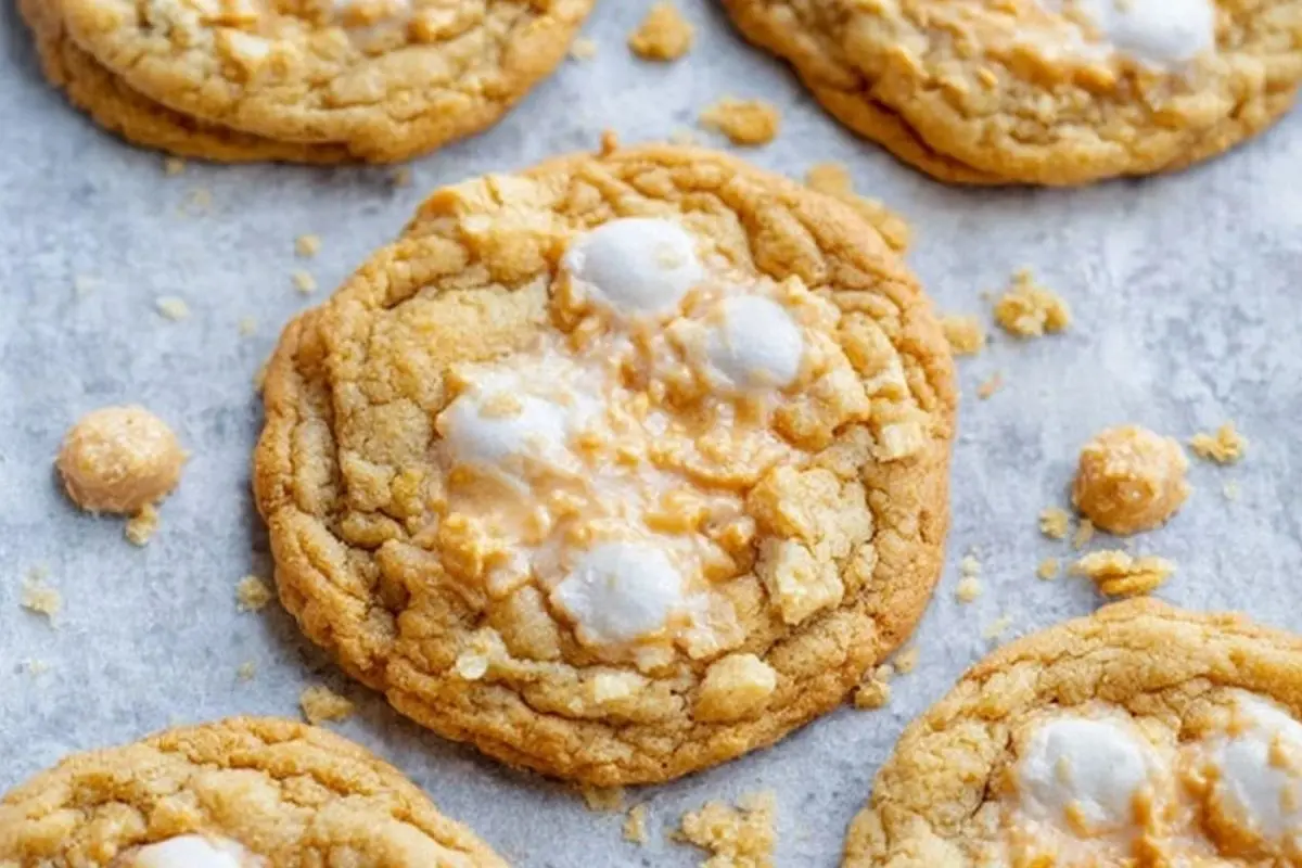 Soft and Chewy Fluffernutter Cookies