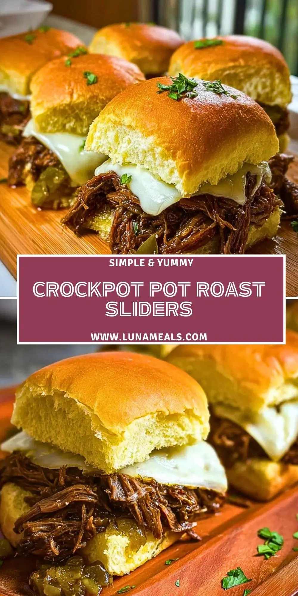 Crockpot Pot Roast Sliders (2)