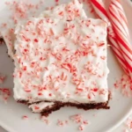 Peppermint Poke Cake