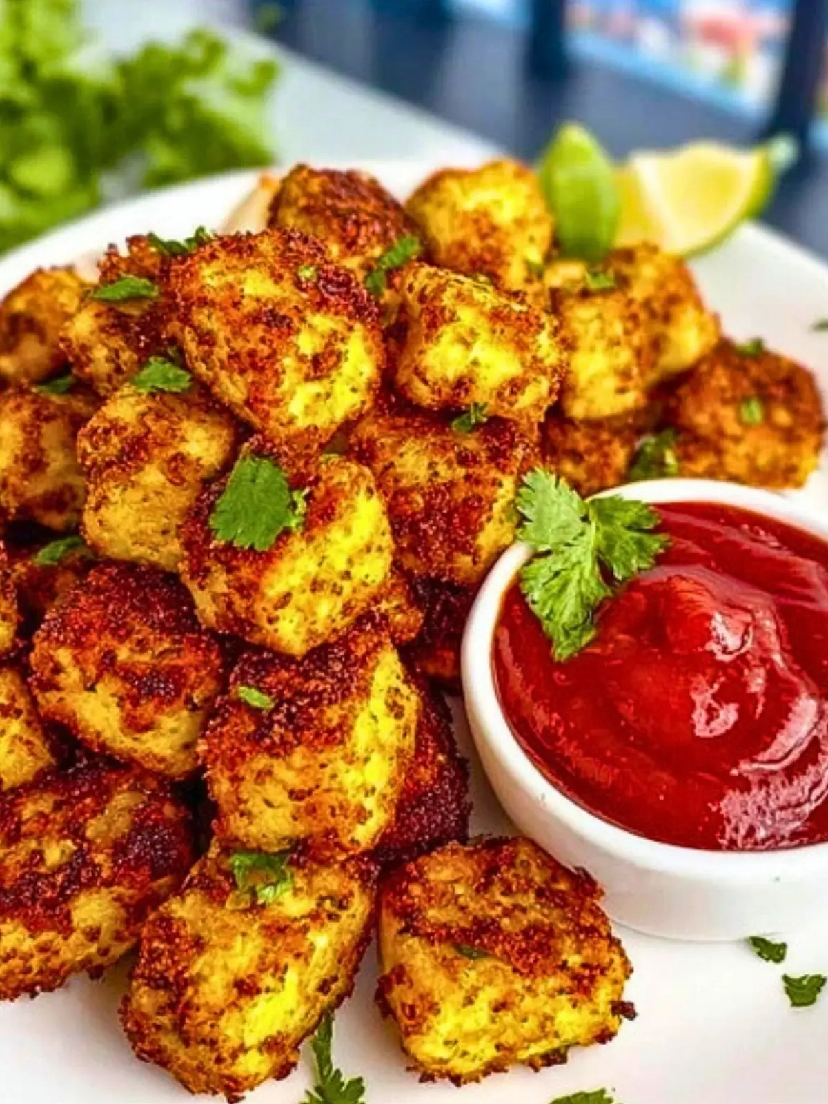 The Best Crispy Air Fryer Tofu (1)