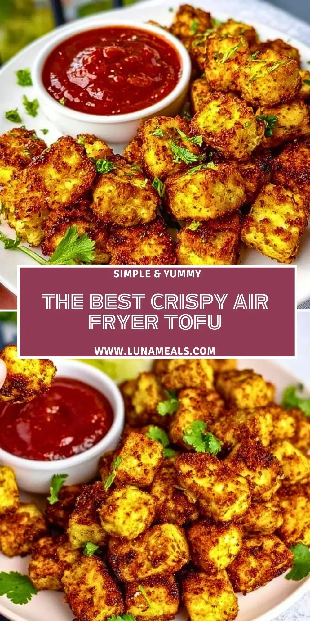 The Best Crispy Air Fryer Tofu (2)
