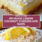 No-Bake Lemon Coconut Cheesecake Bars (2)