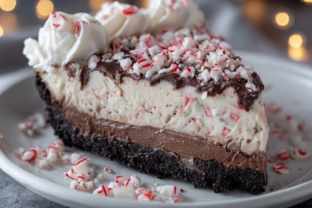 Peppermint Bark Cheesecake