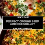 Perfect Ground Beef And Rice Skillet (2)