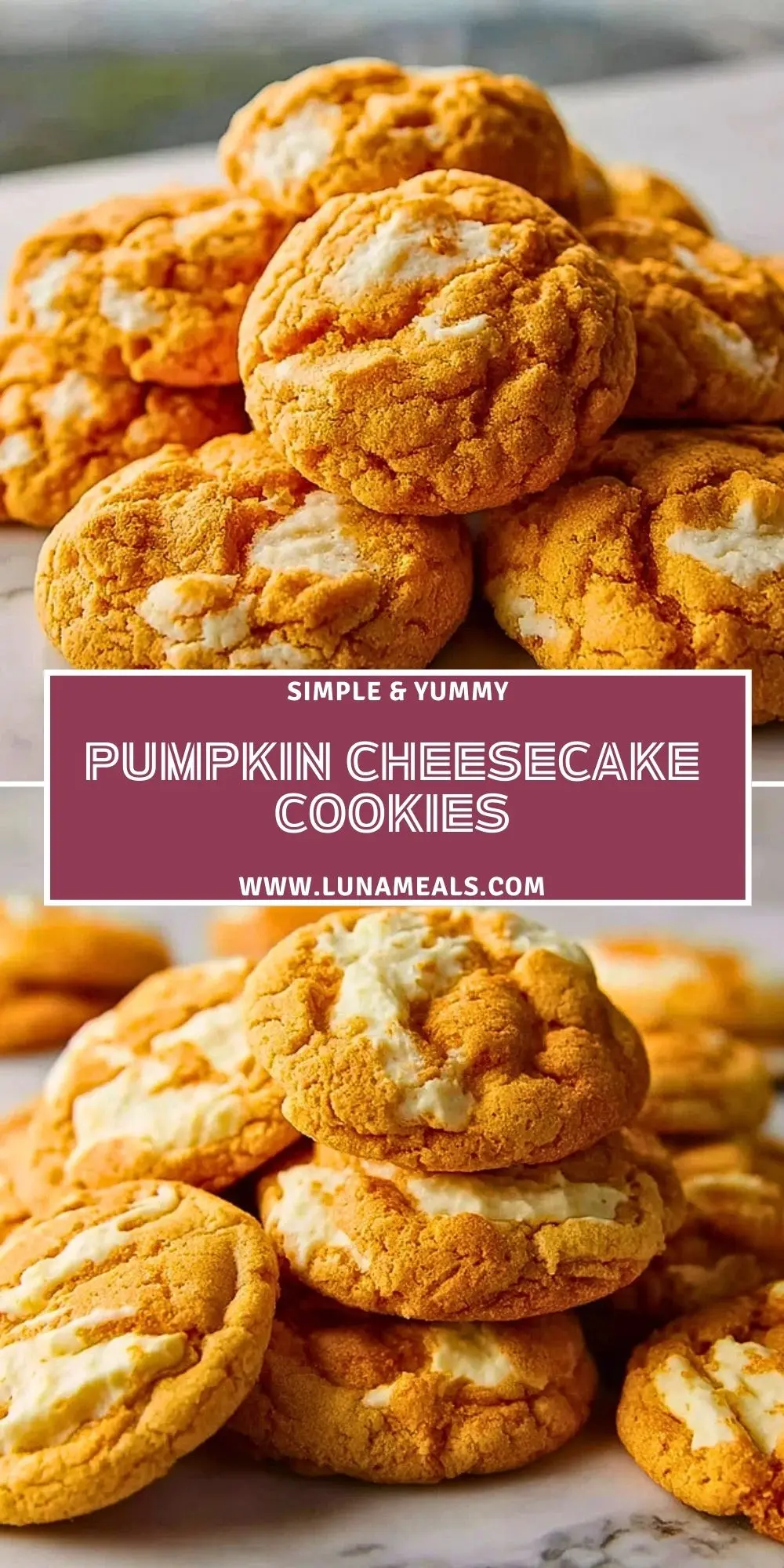 Pumpkin Cheesecake Cookies (2)