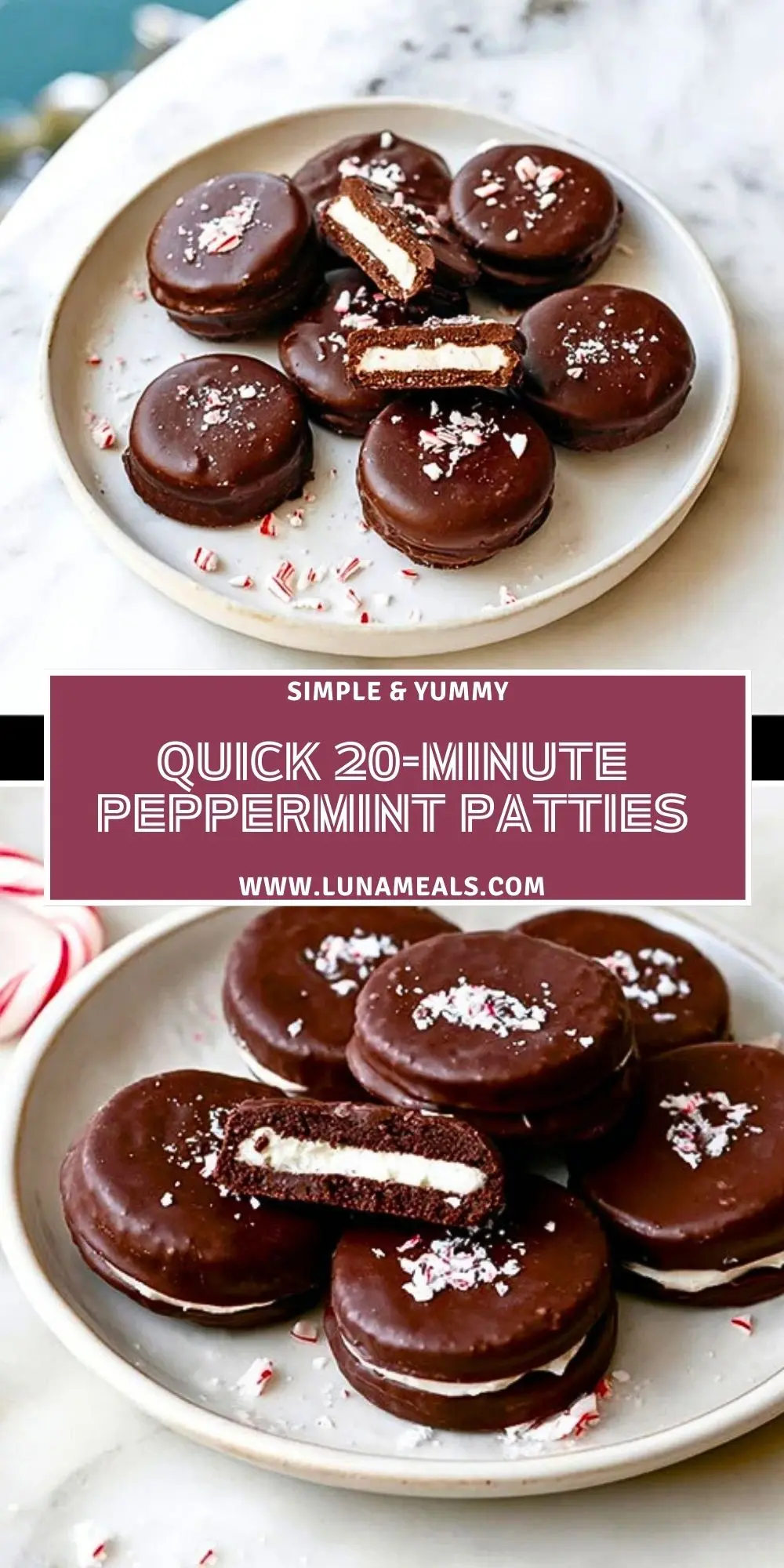 Quick 20-Minute Peppermint Patties (2)