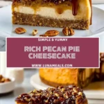 Rich Pecan Pie Cheesecake Pin 2