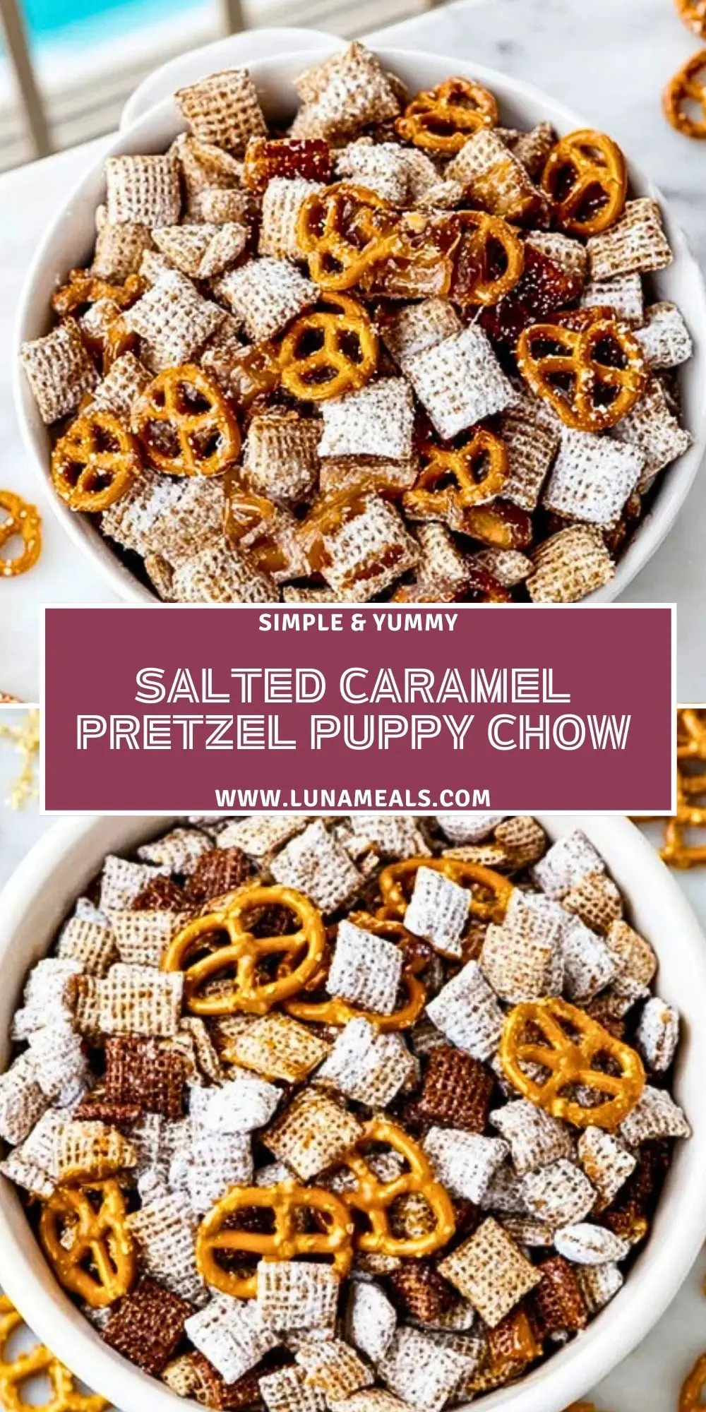 Salted Caramel Pretzel Puppy Chow (2)