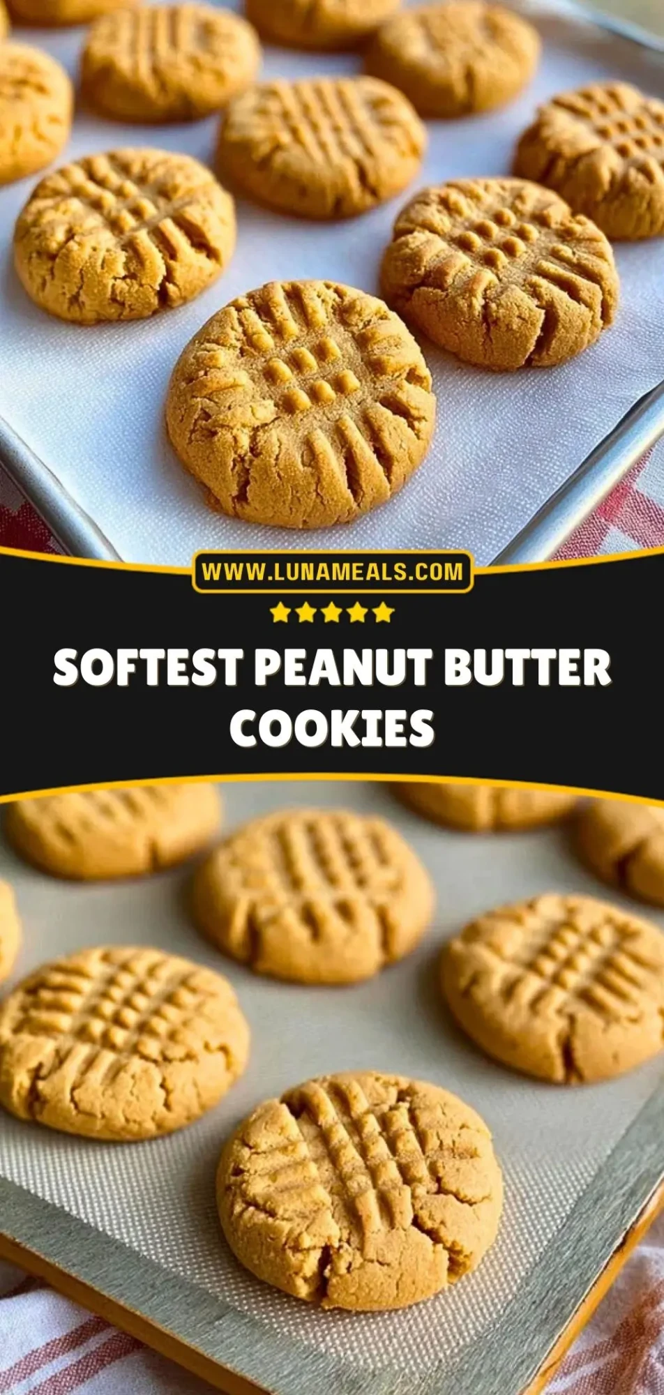 Softest Peanut Butter Cookies (3)