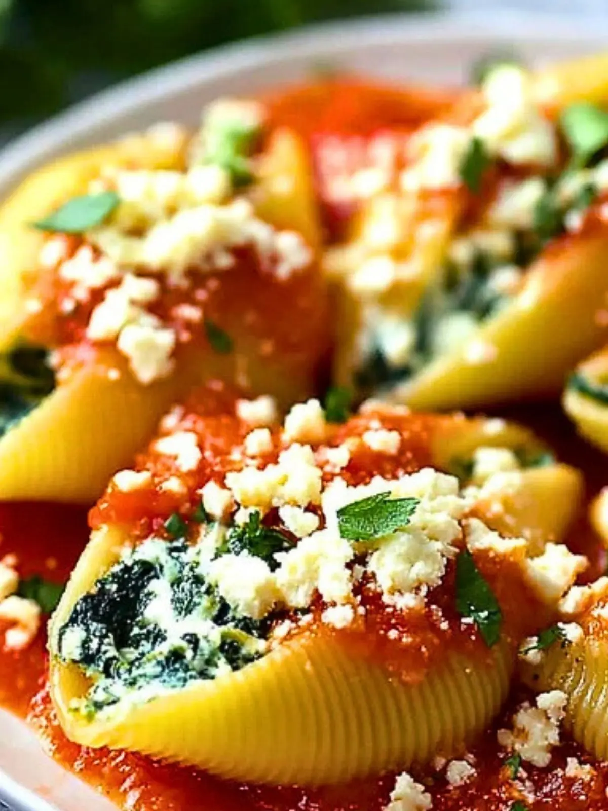 Spinach and Cheese Stuffed Shells (1)