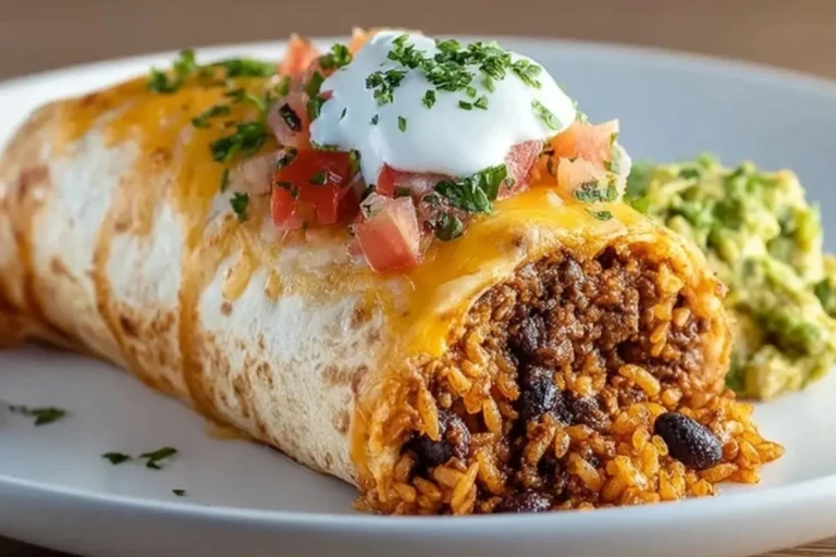 The Ultimate Stuffed Beef Burrito