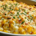 White Cheddar Baked Corn