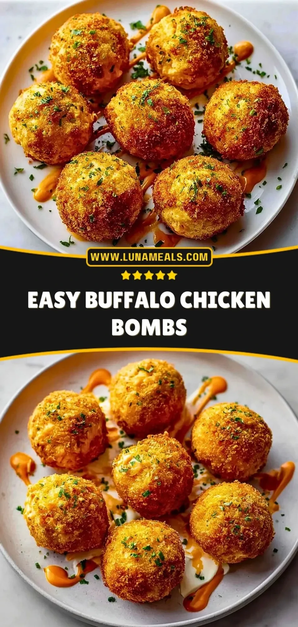 Easy Buffalo Chicken Bombs (4)