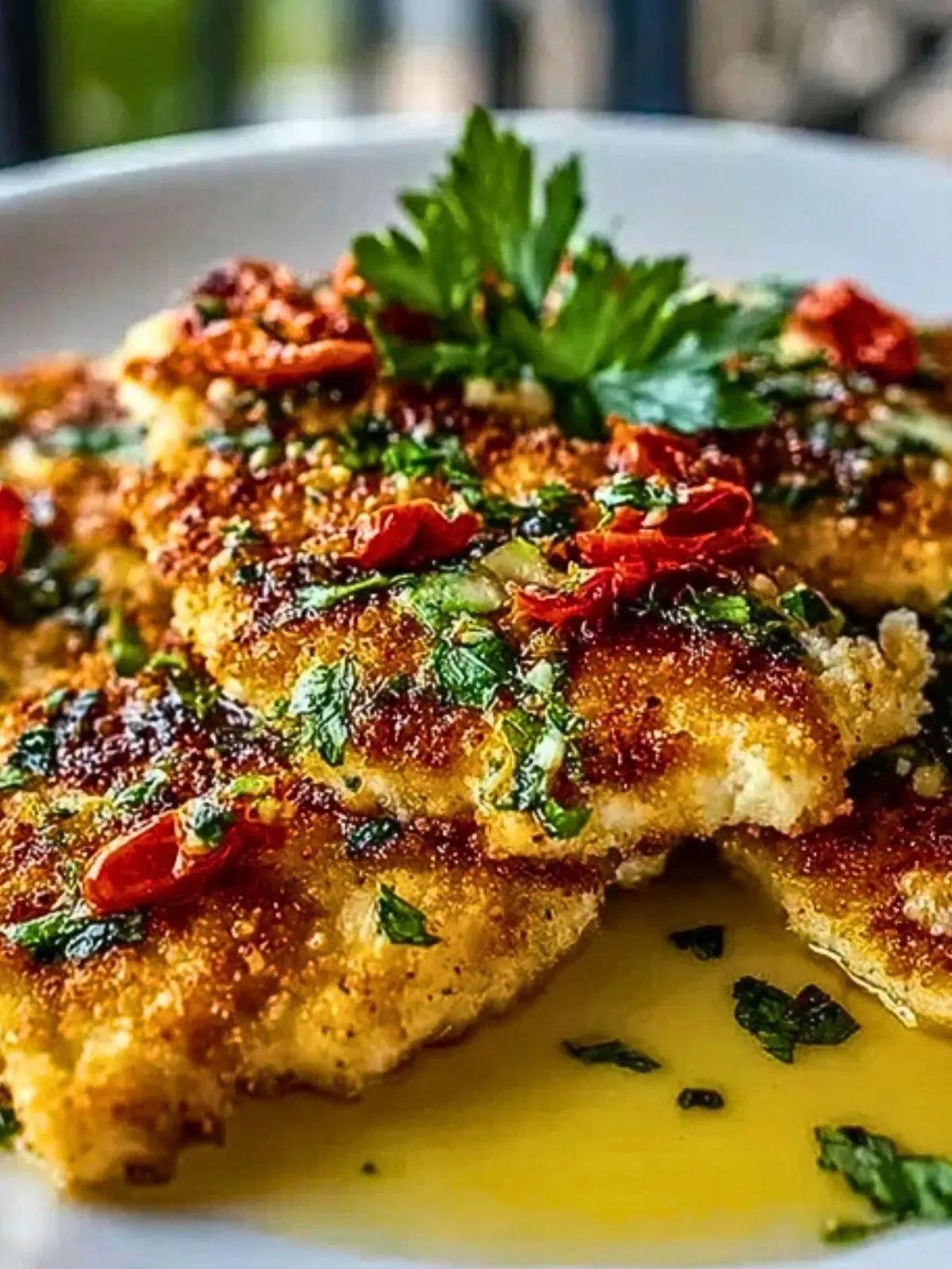 Cheesecake Factory Crusted Chicken Romano (1)