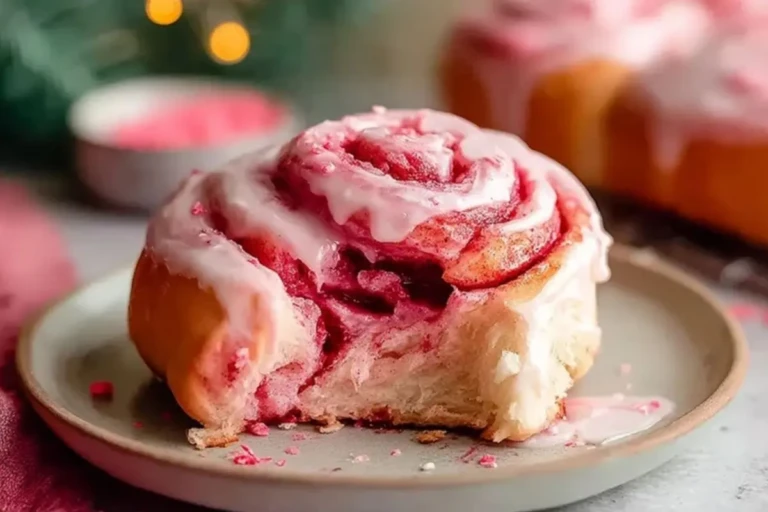 Best Pink Cinnamon Rolls