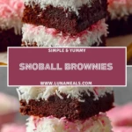 SnoBall Brownies (2)