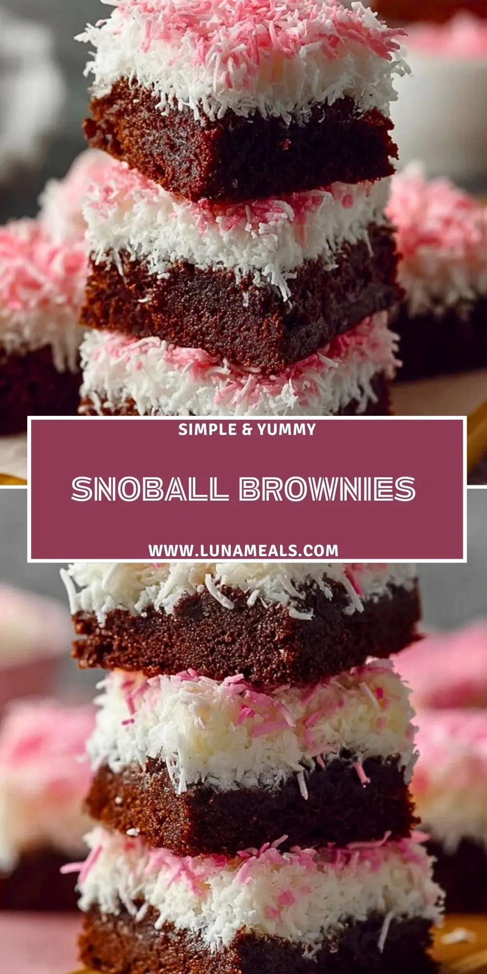 SnoBall Brownies (2)
