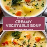 Creamy Vegetable Soup (2)