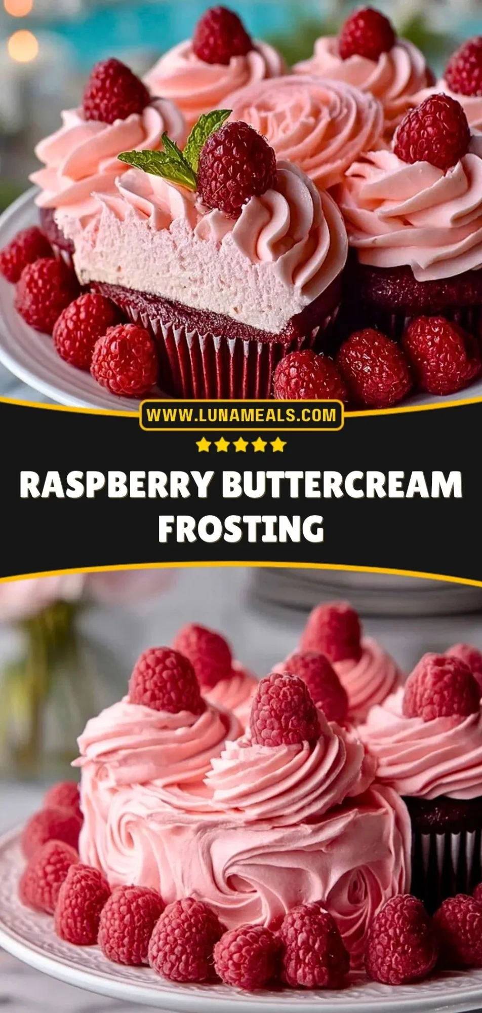 Raspberry Buttercream Frosting (3)