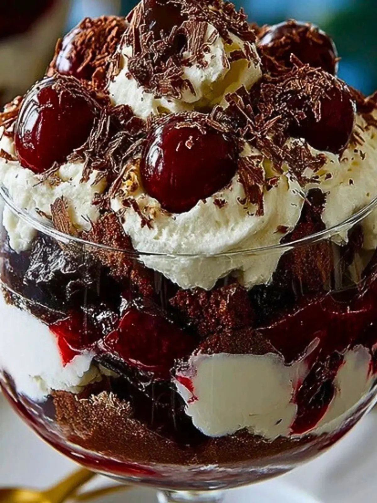 Best Layered Black Forest Trifle (1)