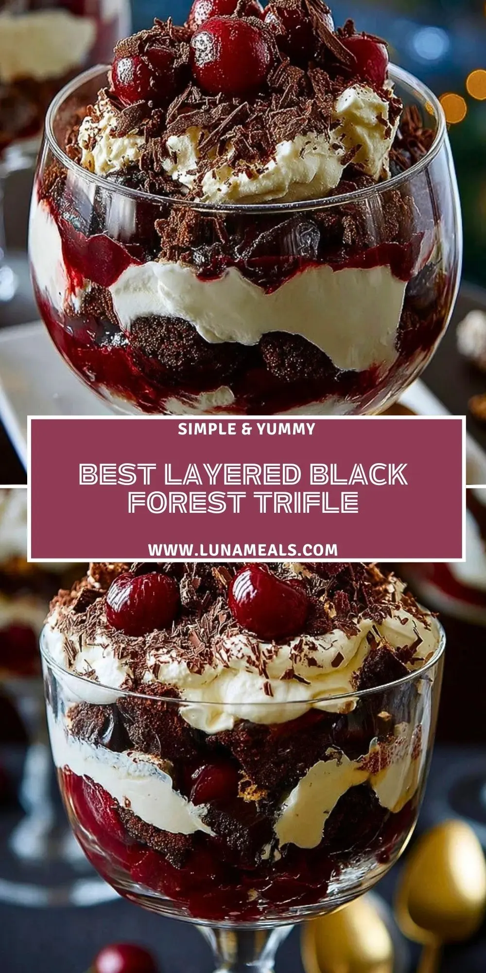 Best Layered Black Forest Trifle (2)
