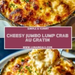 Cheesy Jumbo Lump Crab Au Gratin (2)