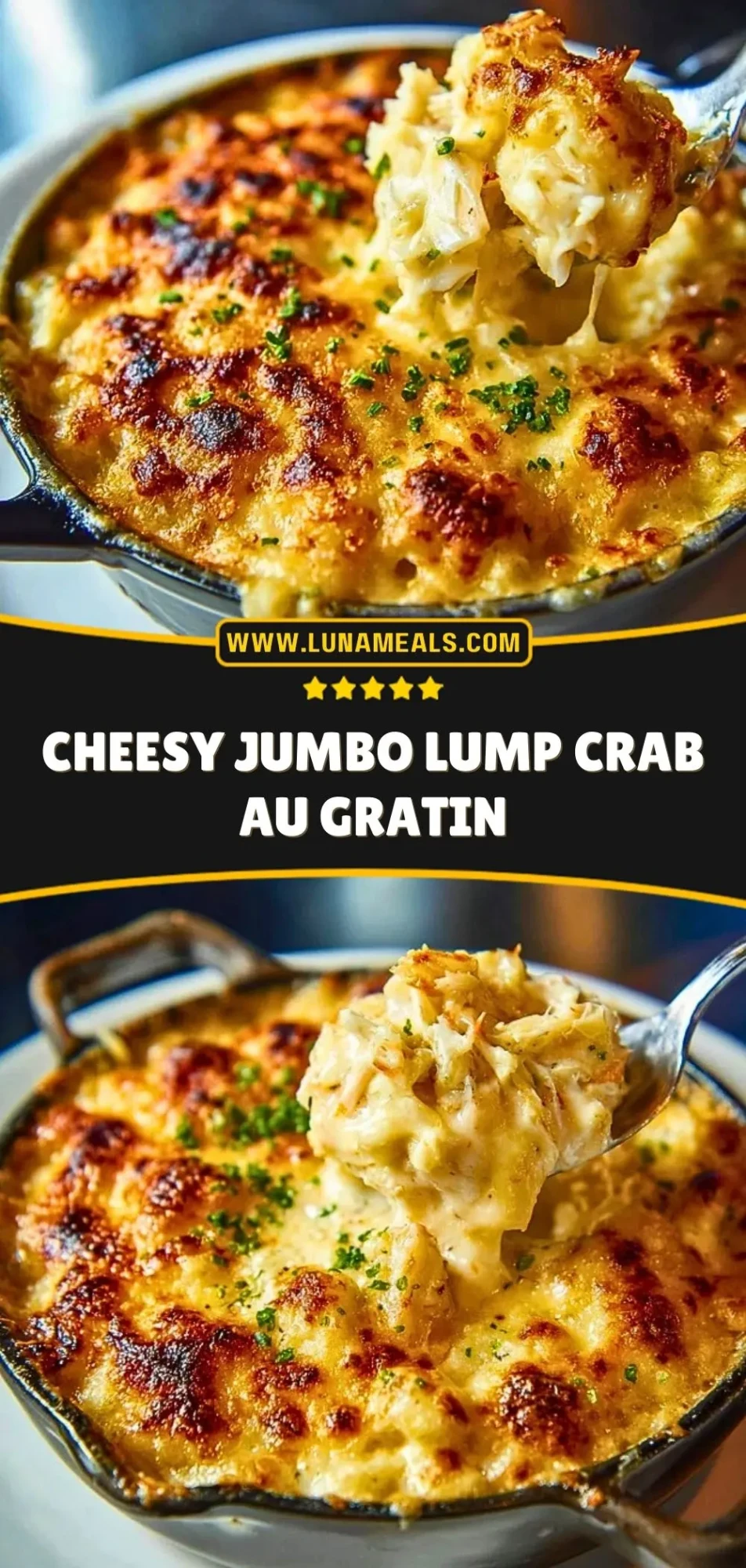 Cheesy Jumbo Lump Crab Au Gratin (3)