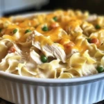 Creamy Million Dollar Chicken Noodle Casserole