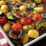Crispy Roasted Vegetables With Gnocchi