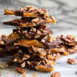 Homemade Christmas Toffee