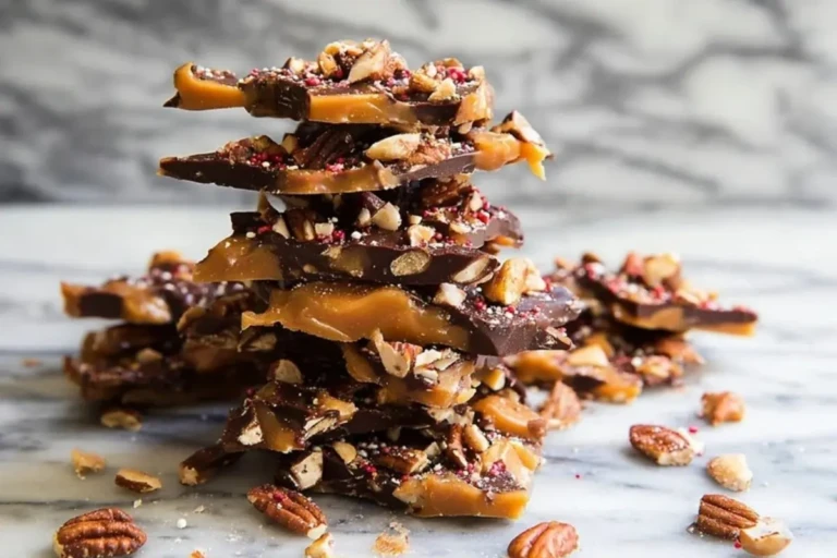 Homemade Christmas Toffee