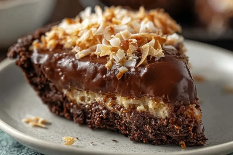 No-Bake German Chocolate Pie