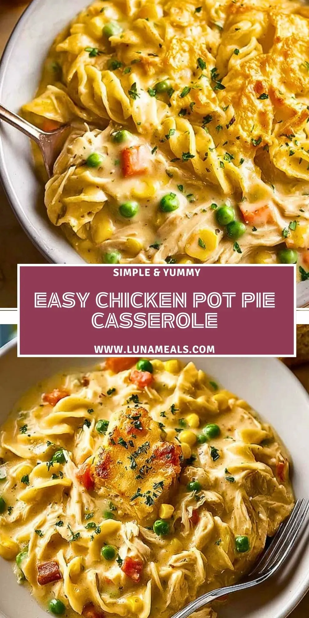 Easy Chicken Pot Pie Casserole (2)