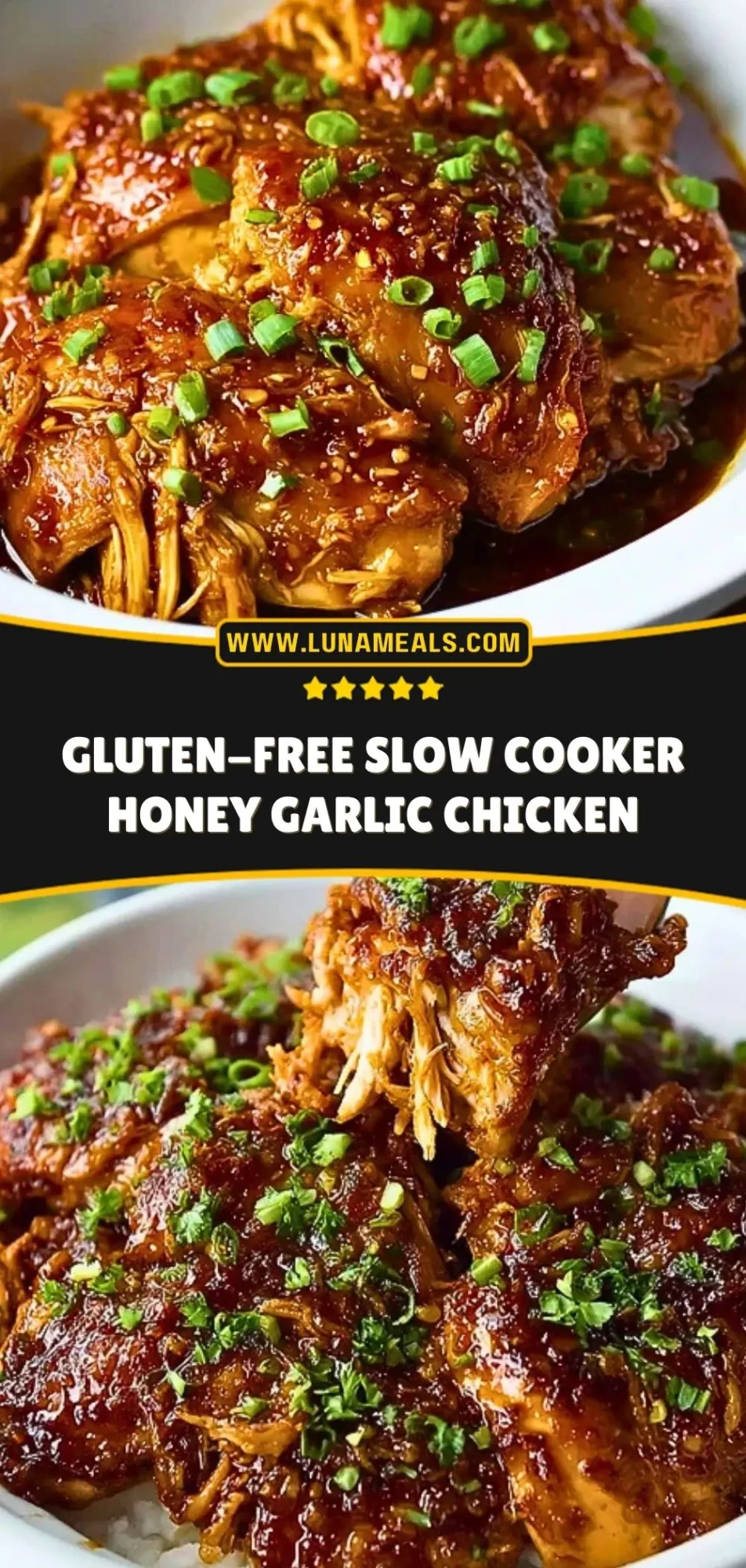 Gluten-Free Slow Cooker Honey Garlic Chicken (3)