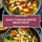 Easy Tuscan White Bean Soup (2)