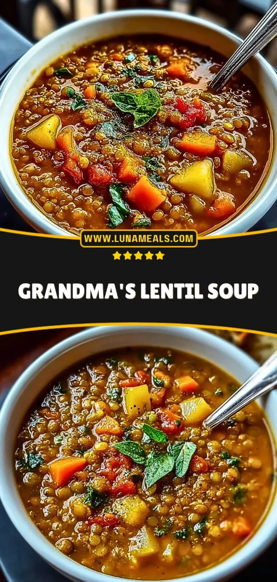 Grandma's Lentil Soup (3)