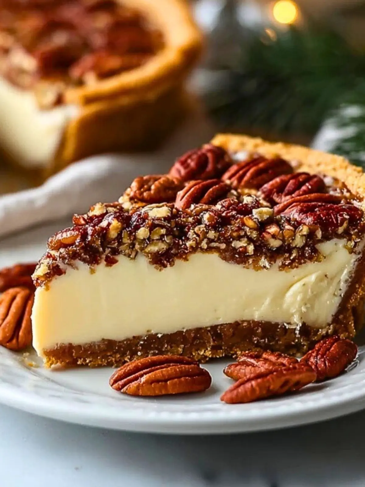 Pecan Cheesecake Pie (1)