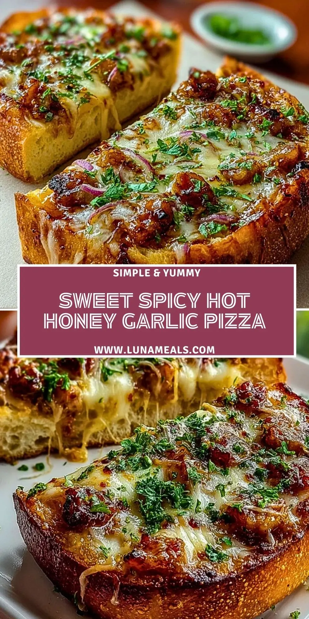 Sweet Spicy Hot Honey Garlic Pizza (2)