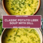 Classic Potato Leek Soup With Dill (2)