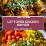 Leftover Chicken Dinner (2)